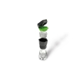Vitility - 5-in-1 Tablettenspender und -schneider, schwarz
