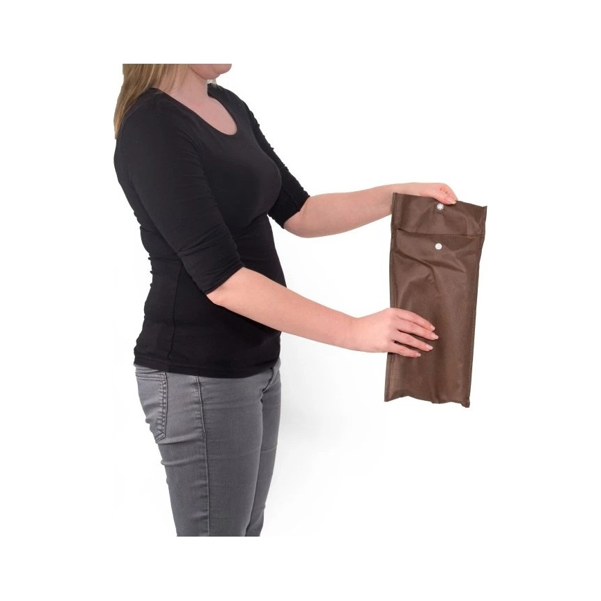 Vitility - Klappbarer Gehstock 92 cm braun