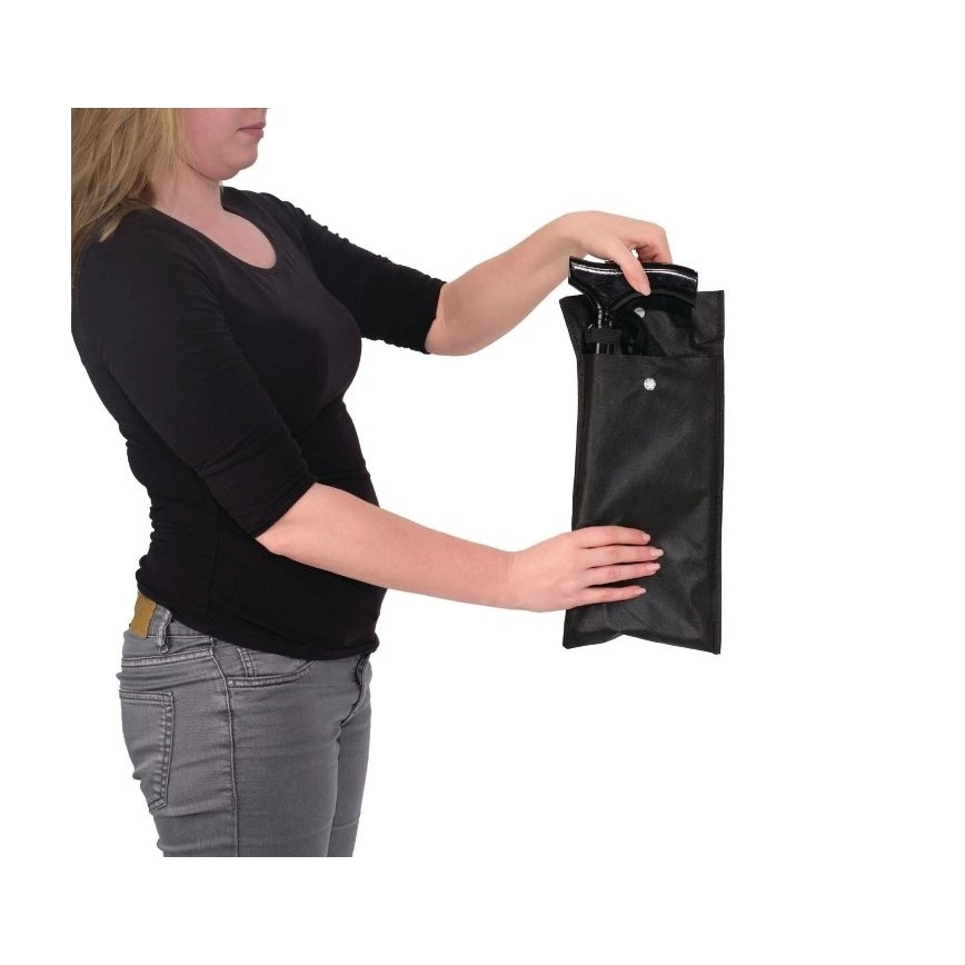 Vitility - Zusammenklappbarer Gehstock, schwarz