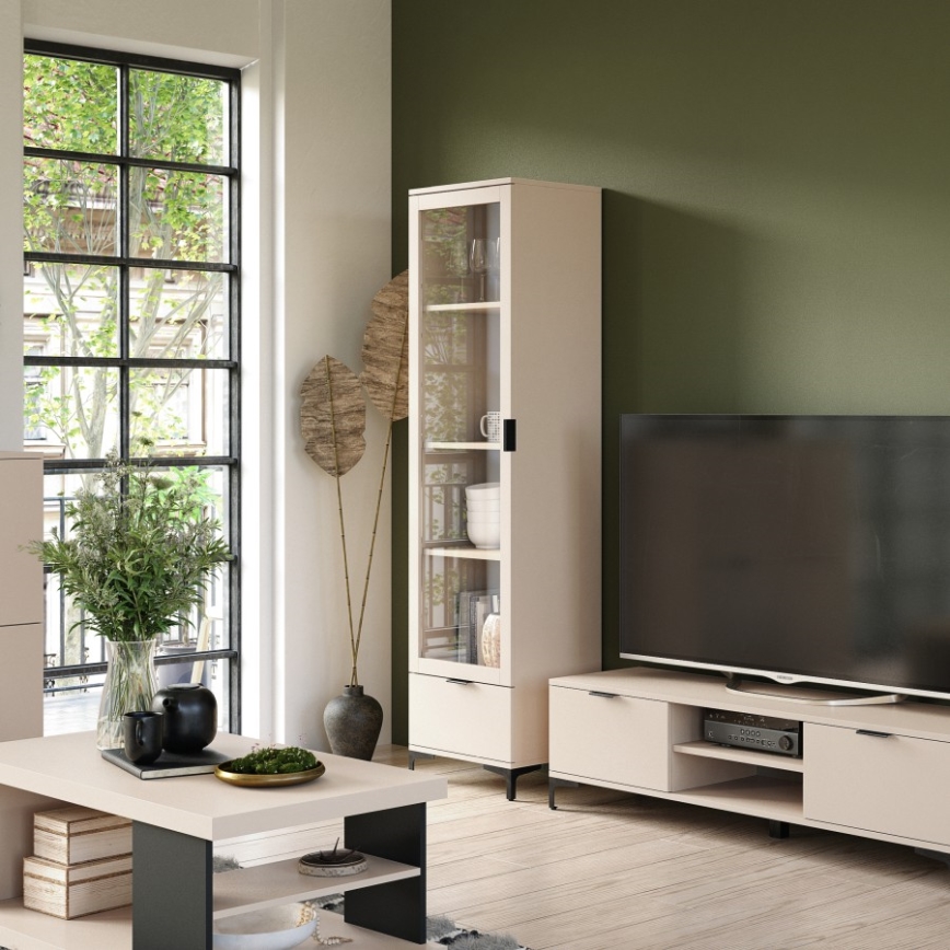 Vitrine LORA beige