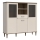 Vitrine VIRO braun/beige
