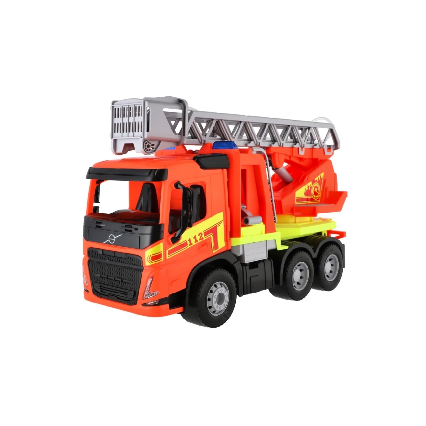 Volvo-Feuerwehrauto mit Leiter, 48 cm, orange