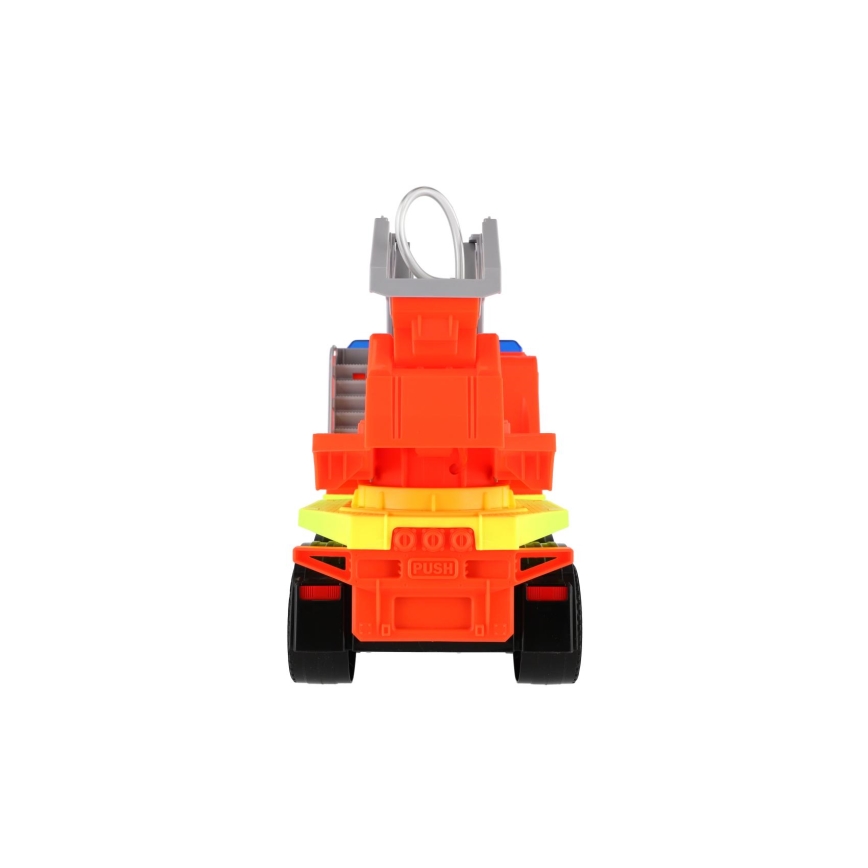 Volvo-Feuerwehrauto mit Leiter, 48 cm, orange