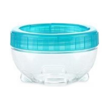 Vorratsdose INTERLOCK 0,18 l, türkis/transparent