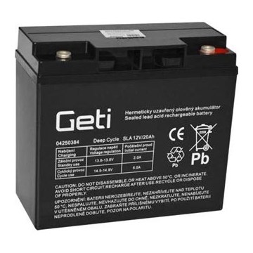 VRLA AGM Blei-Akkumulator 12 V / 20 Ah