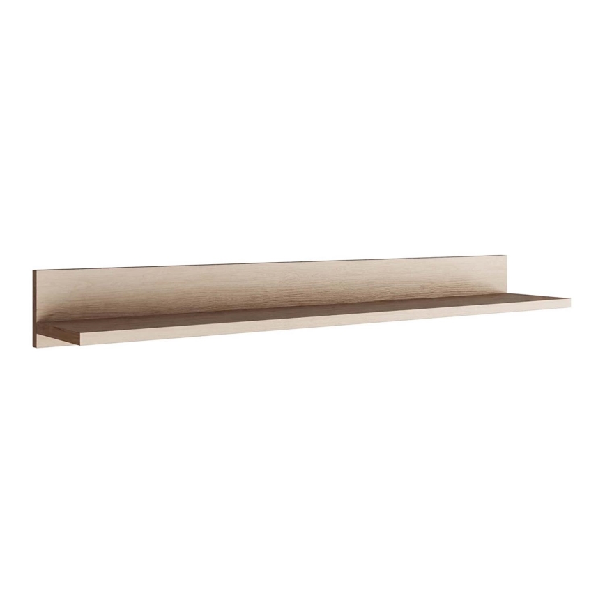 Wand-Ablage BASIC 12x104 cm Eiche Jackson Hickory