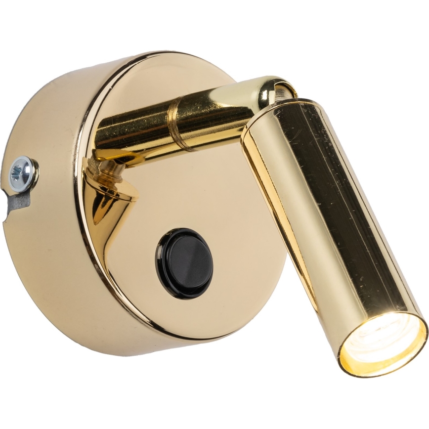 Wandstrahler ENZO 1xG9/8W/230V golden