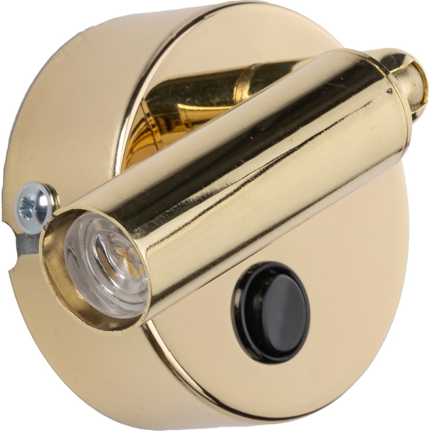 Wandstrahler ENZO 1xG9/8W/230V golden
