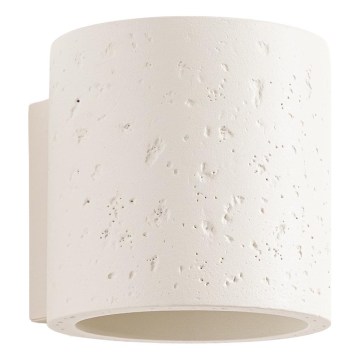 Wand-Spotleuchte ORBIS 1xG9/8W/230V Beton/Creme