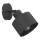 Wand-Spotleuchte PARKLA 1xE27/15W/230V schwarz