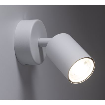 Wand-Spotleuchte TOP 1xGU10/10W/230V weiß