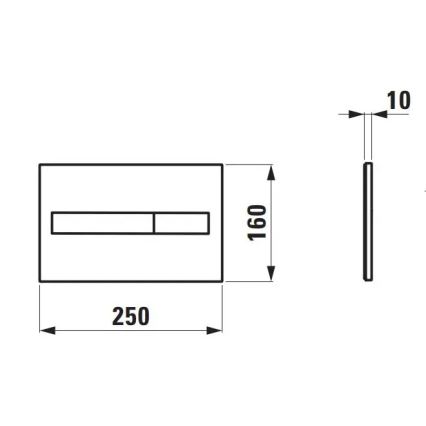 Wand-WC PRO + WC-Sitz SoftClose PRO + Spültaste DUAL LIS + Unterputz-Modul + Isolierunterlage