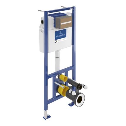 Wand-WC ARCHITECTURA + WC-Sitz SoftClose ARCHITECTURA + Betätigungsplatte VICONNECT + Unterputzmodul VICONNECT + Isolierunterlage VICONNECT