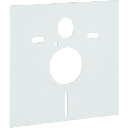 Barrierefreies wandhängendes WC ETIUDA + WC-Sitz ETIUDA + Betätigungsplatte SIGMA + Unterputzmodul + Isolierunterlage