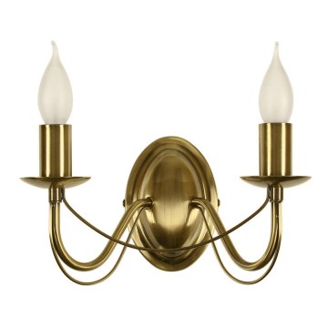 Wandbeleuchtung MUZA 2xE14/40W/230V