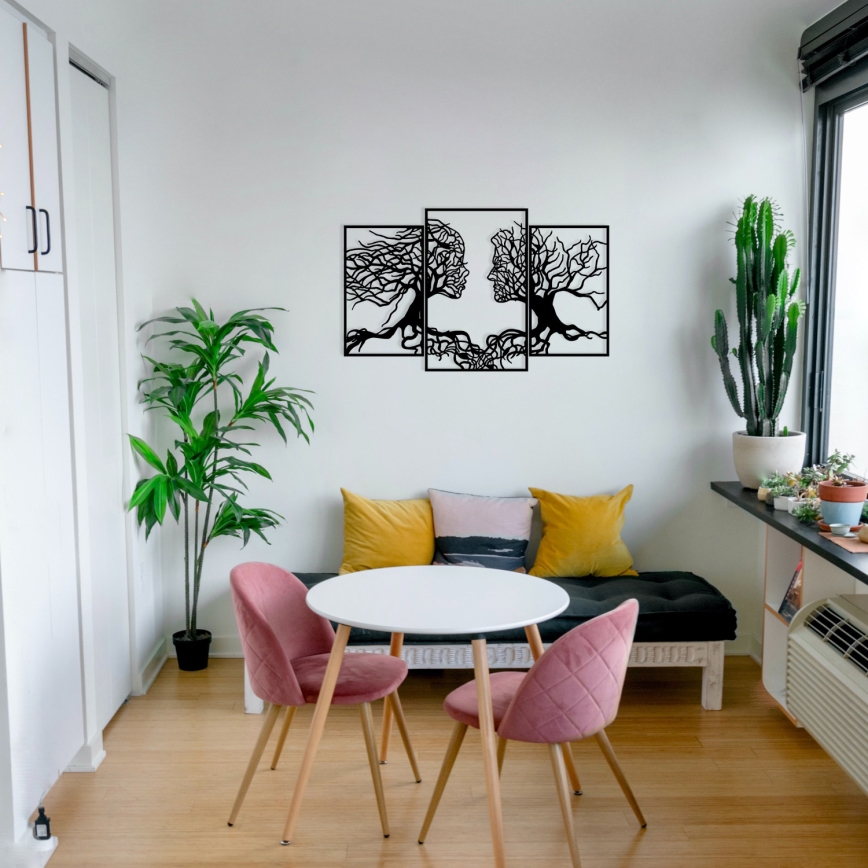 Wanddekoration 116x71 cm Baum des Lebens Metall