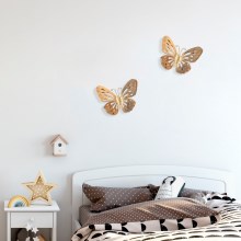 Wanddekoration 32x29 cm Schmetterling