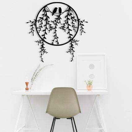 Wanddekoration 45x44 cm Äste aus Metall