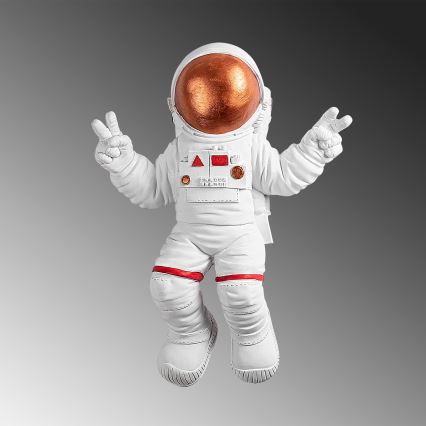 Wanddekoration 47x35 cm Astronaut kupfern
