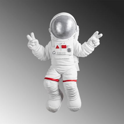 Wanddekoration 47x35 cm Astronaut silbern