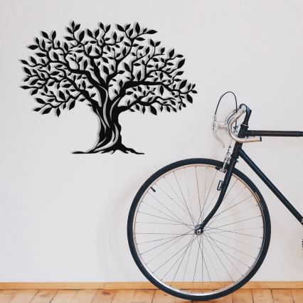 Wanddekoration 69x52 cm Baum Metall