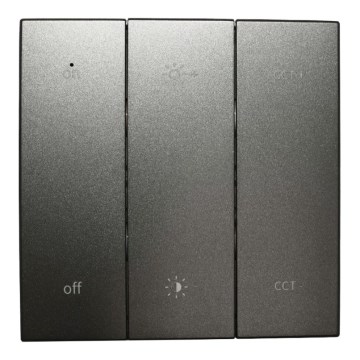 Wandfernbedienung SHAPE 2xAAA schwarz