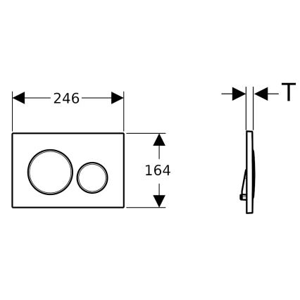 Wandhängendes WC mit Bidetfunktion TISVILDELEJE 1600W/230V + WC-Sitz SoftClose + Spültaste SIGMA + Unterputzmodul + Isolierunterlage + Fernbedienung