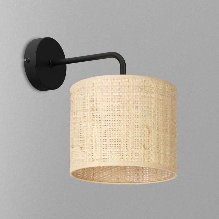 Wandlampe RATTAN 1xE27/60W/230V Rattan