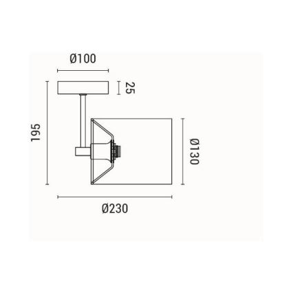Wandleuchte 1xE14/15W/230V