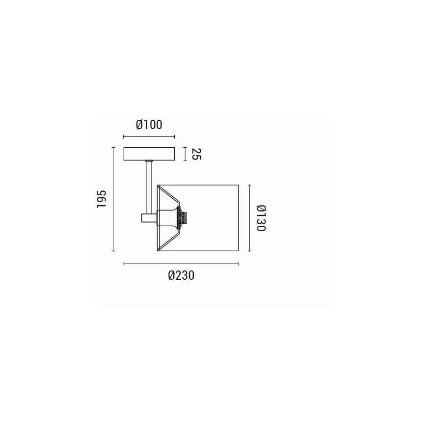 Wandleuchte 1xE14/15W/230V