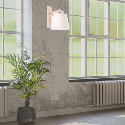 Wandleuchte 1xE27/60W/230V Eiche