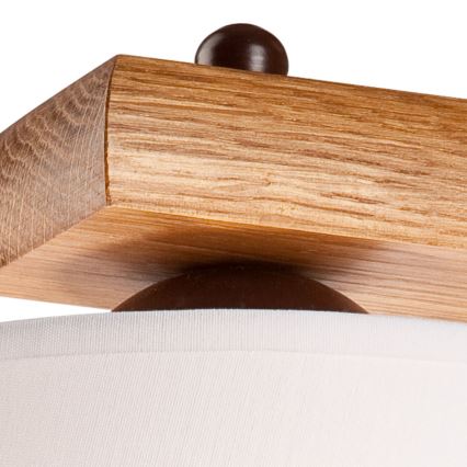 Wandleuchte 1xE27/60W/230V Eiche