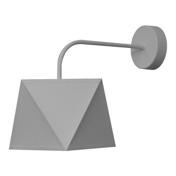 Wandleuchte ADAMANT 1xE27/15W/230V grau