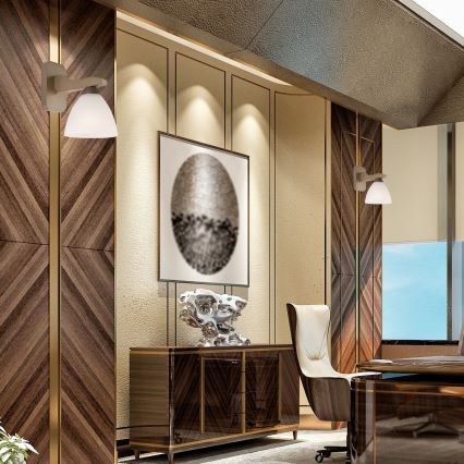 Wandleuchte ADRIANO 1xE27/60W/230V Buche