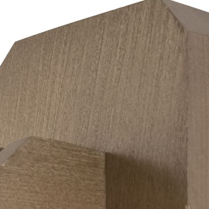 Wandleuchte ADRIANO 1xE27/60W/230V Buche