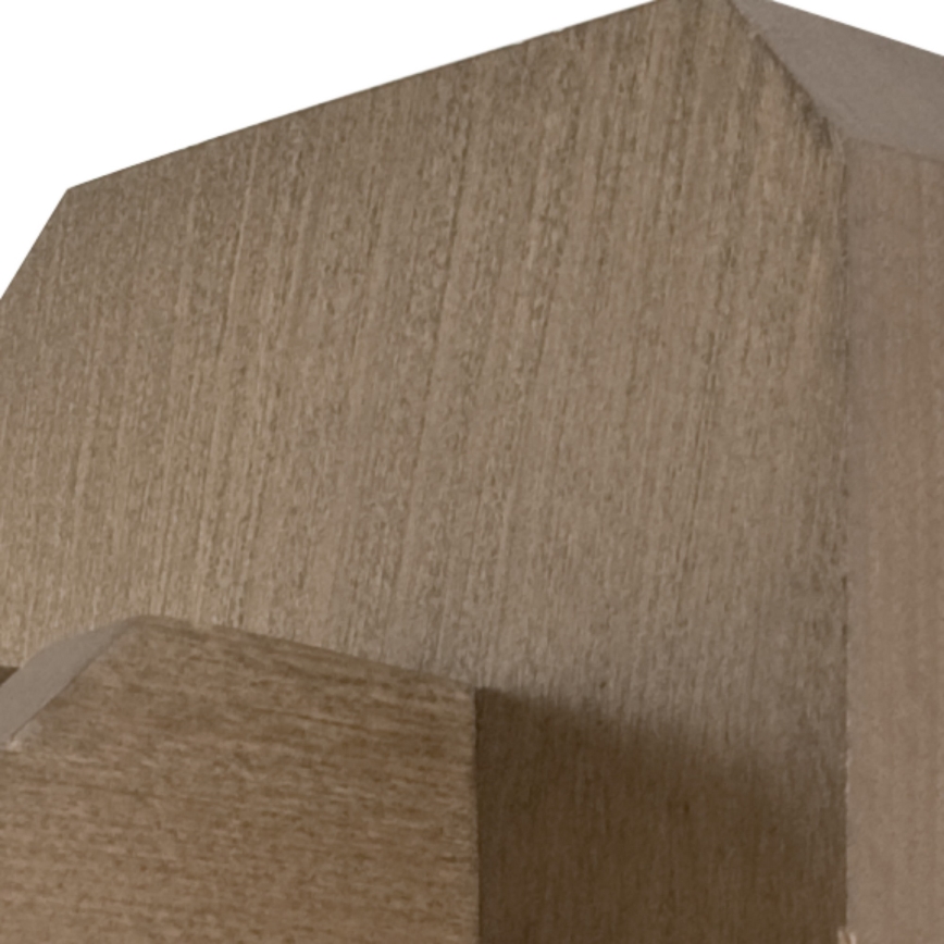 Wandleuchte ADRIANO 1xE27/60W/230V Buche