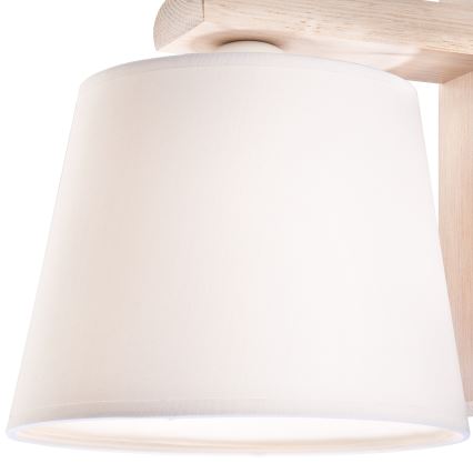 Wandleuchte AIDA 1xE27/60W/230V Eiche