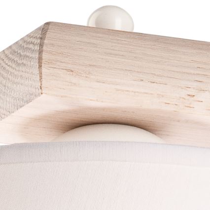 Wandleuchte AIDA 1xE27/60W/230V Eiche