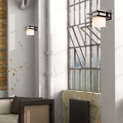 Wandleuchte ALAN 1xE27/60W/230V Buche