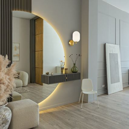 Wandleuchte ALIAS 1xG9/8W/230V golden