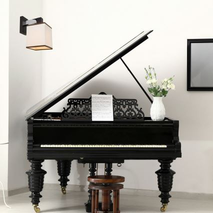 Wandleuchte AMELIA 1xE27/60W/230V Buche