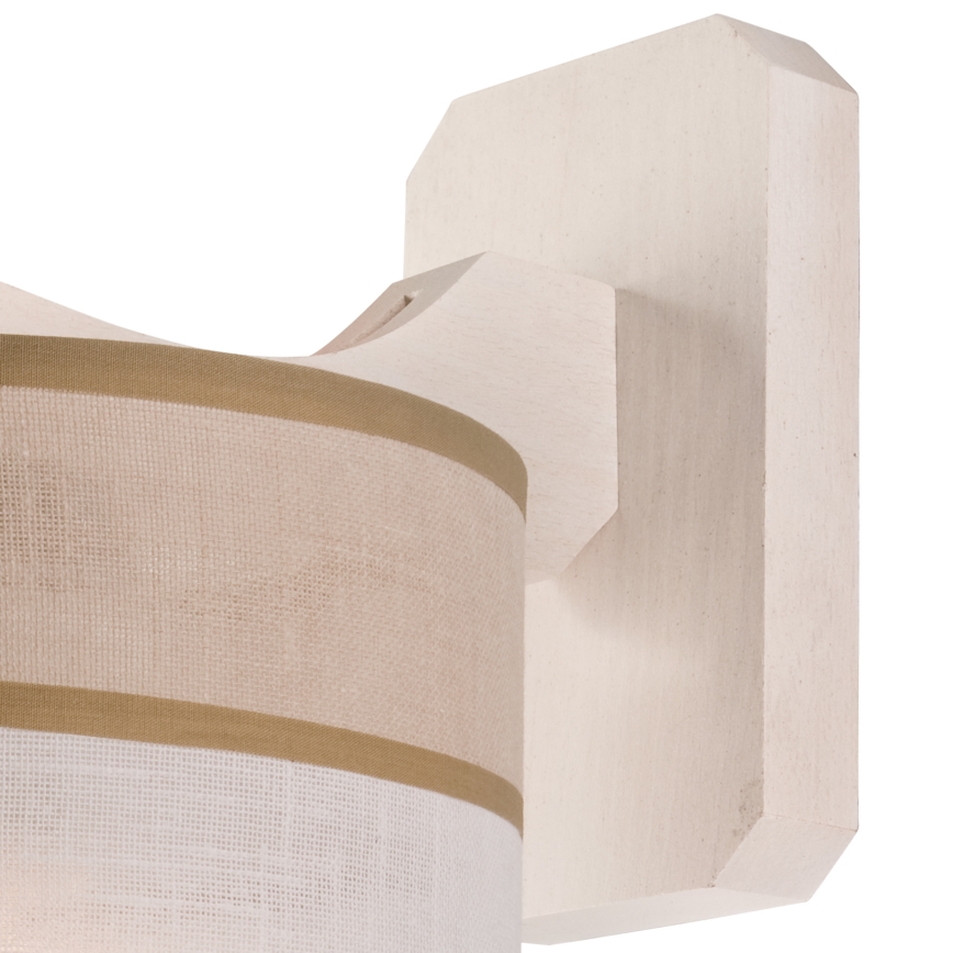 Wandleuchte ANDREA 1xE27/60W/230V Buche