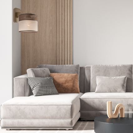 Wandleuchte ANDREA 1xE27/60W/230V Buche