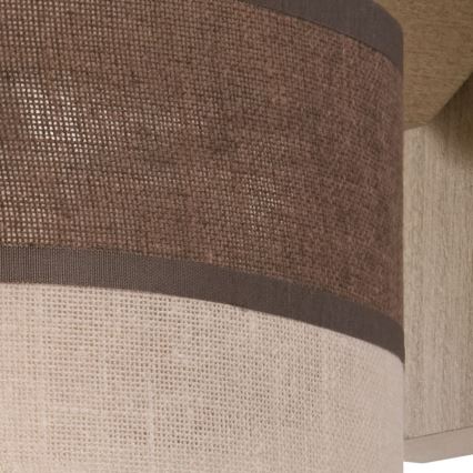 Wandleuchte ANDREA 1xE27/60W/230V Buche