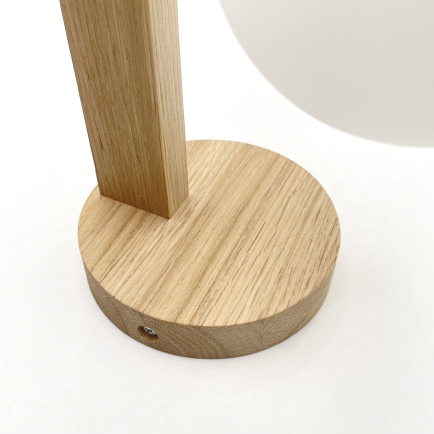 Wandleuchte ANTONIO 1xG9/5W/230V Eiche/Weiß