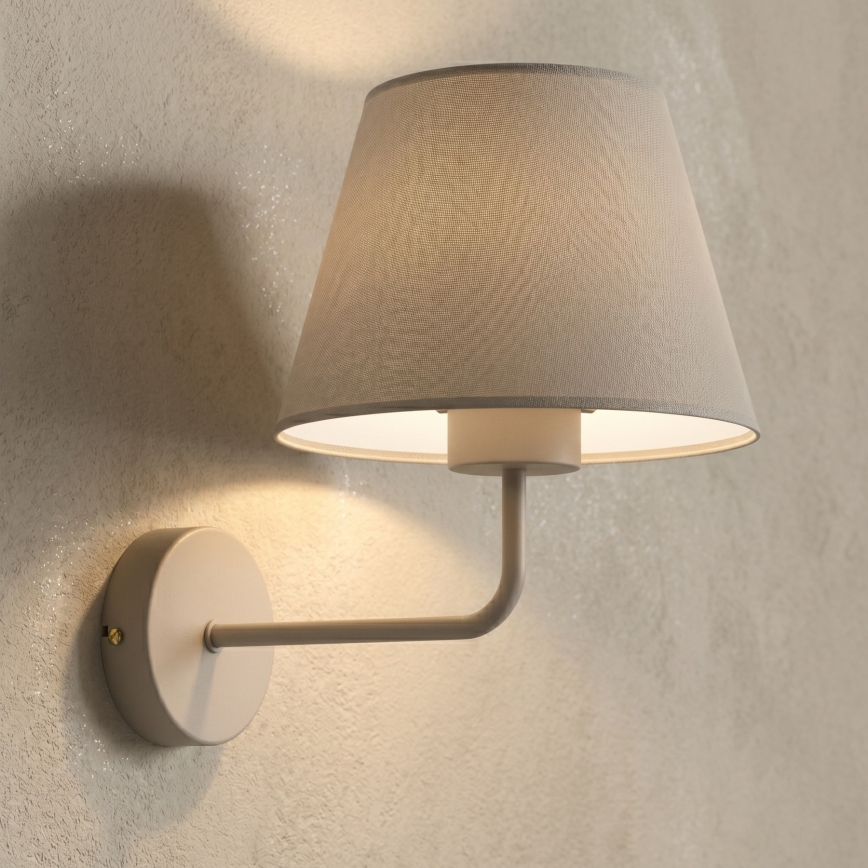 Wandleuchte ARDEN 1xE27/15W/230V beige