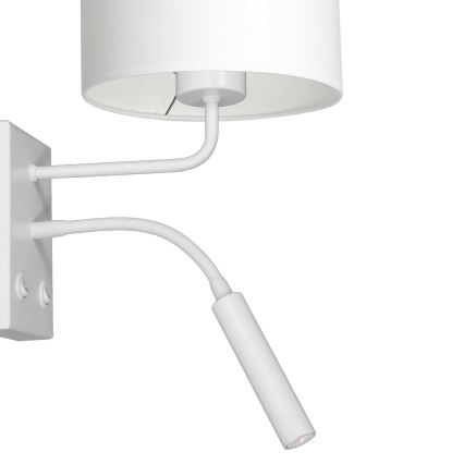 Wandleuchte ARDEN 1xE27/60W+1xG9/8W/230V weiß
