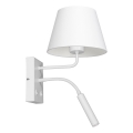 Wandleuchte ARDEN 1xE27/60W+1xG9/8W/230V weiß