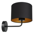 Wandleuchte ARDEN 1xE27/60W/230V schwarz/golden