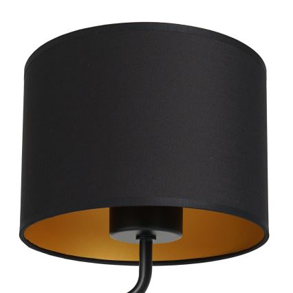 Wandleuchte ARDEN 1xE27/60W/230V schwarz/golden